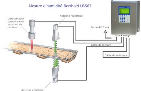 Mesure de l'humidité dans la biomasse 